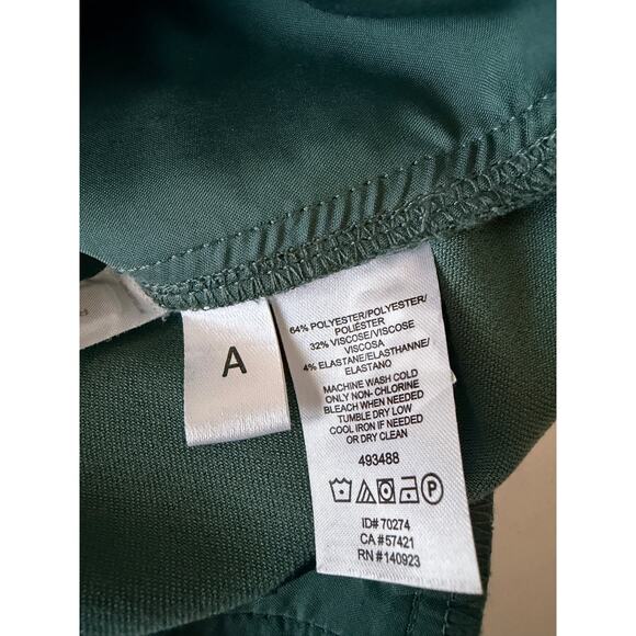 Loft Julie Pants teal EUC Belt and Heavy EUC 6 - Picture 4 of 7